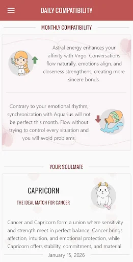 Zodiac Signs Compatibility screenshot 4