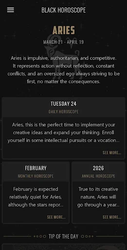 Black Horoscope screenshot 3