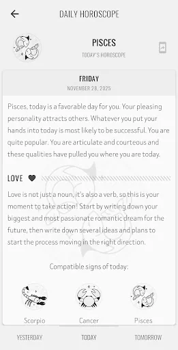 Pisces Horoscope screenshot 3