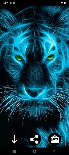 Neon Animals Wallpapers screenshot 1