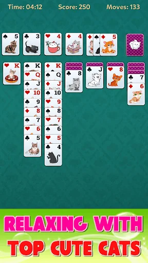Solitaire Cat offline games screenshot 3