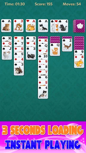 Solitaire Cat offline games screenshot 4