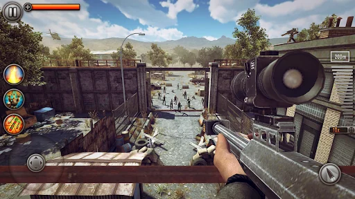 Last Hope Sniper 2: Zombie War screenshot 1