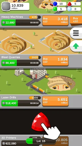 Rock Collector - Idle Clicker screenshot 3