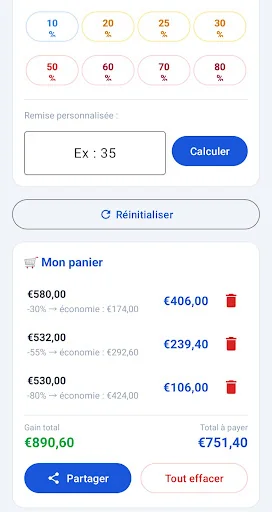 Sale & Discount Calculator