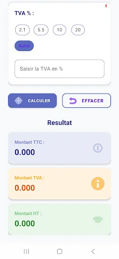 Calculatrice TVA