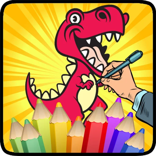 Coloring Dinosaurs Cool