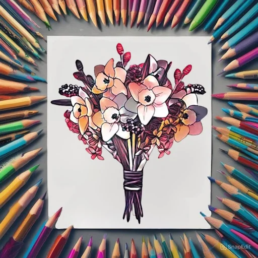 Coloring Beautiful Flowers