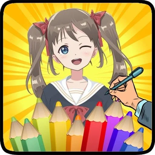 Coloring Manga Anime Cool