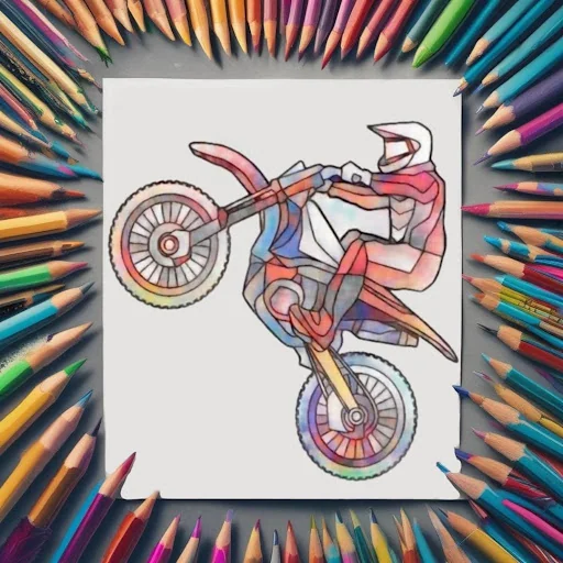 Coloring Motorcycles