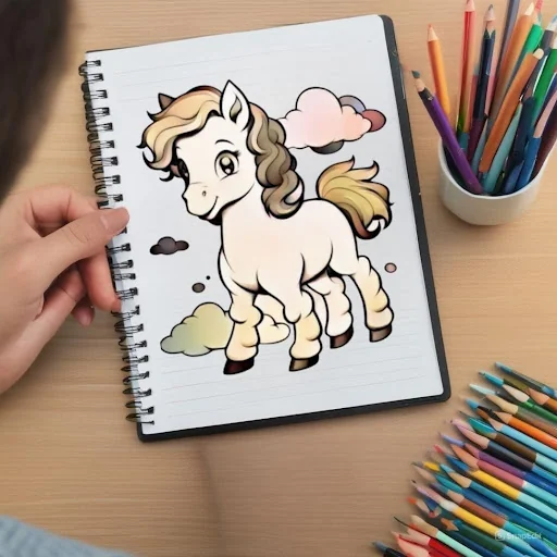 Coloring Pony