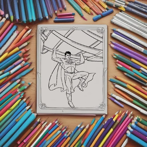 Coloring Superhero
