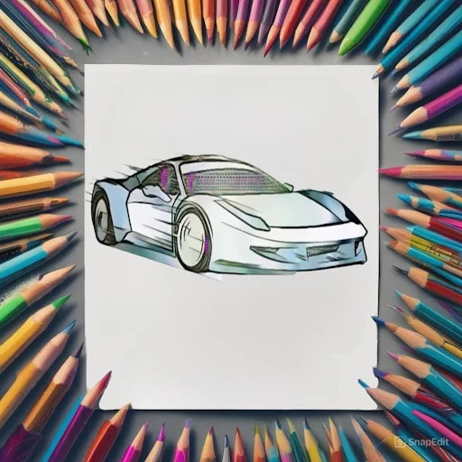Coloring Vehicle