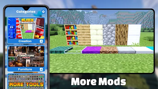 Camouflage Doors Mod for MCPE