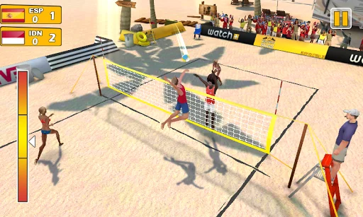 Beach Volleyball 3D screenshot 1