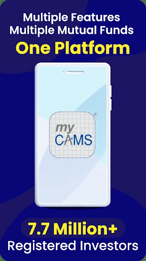 myCAMS Mutual Fund App screenshot 1