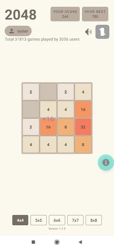 Game 2048 Puzzle