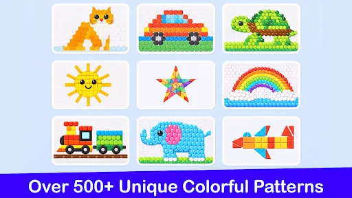 Mosaic Puzzles Art Game Kids screenshot 2