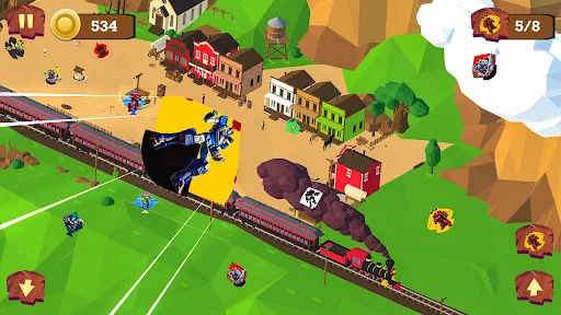 Robot Kite Flying : kite game