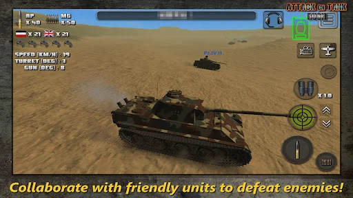 Attack on Tank : World Warfare screenshot 3