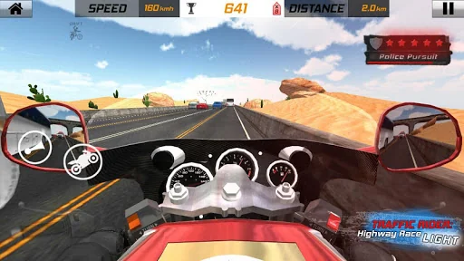 Traffic Rider: Highway Race Li screenshot 1