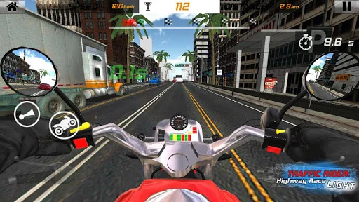 Traffic Rider: Highway Race Li screenshot 3