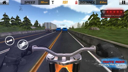 Traffic Rider: Highway Race Li screenshot 4