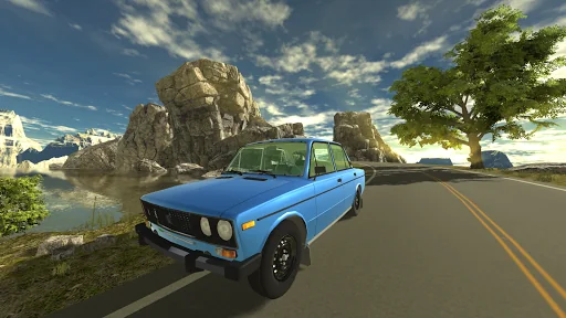 Russian Car Lada 3D screenshot 1