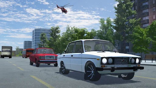 Russian Car Lada 3D screenshot 3
