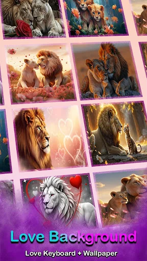 Fonts Art - Keyboard Lion