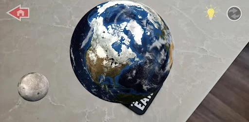 myARgalaxy Solar System (AR) screenshot 1
