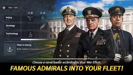 Warship Fleet Command : WW2 screenshot 4