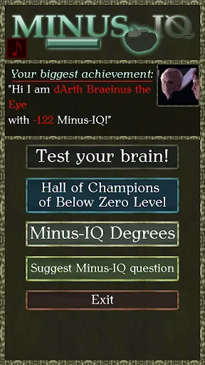 Minus IQ Joke