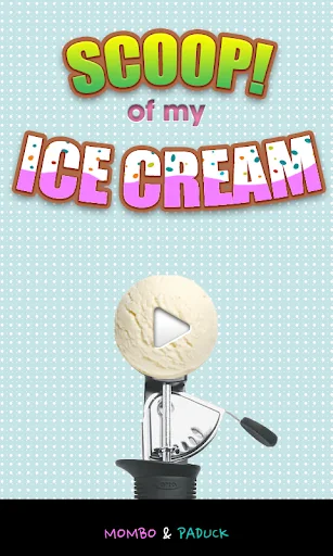 Making ice cream for toddler