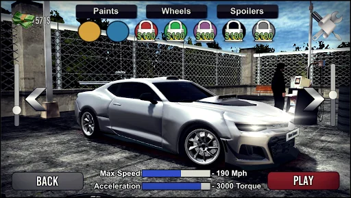 Camaro Driving Simulator