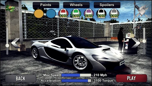 Laren P1 Driving Simulator