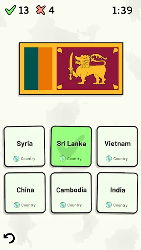 Countries of Asia Quiz screenshot 2
