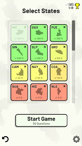 States of Mexico Quiz screenshot 3