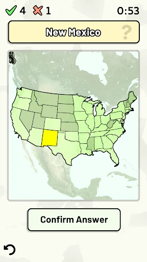 US States Quiz screenshot 1