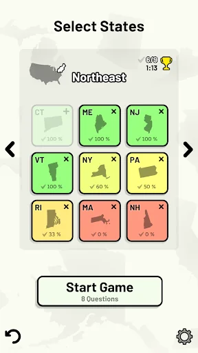 US States Quiz screenshot 3
