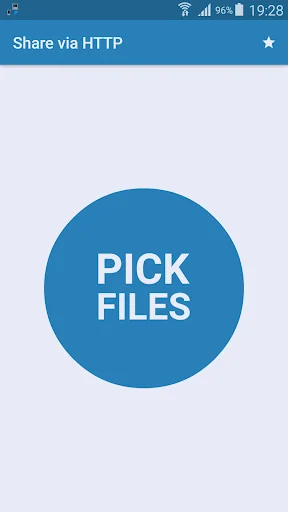 Share via HTTP - File Transfer screenshot 1