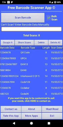 Barcode Scanner App