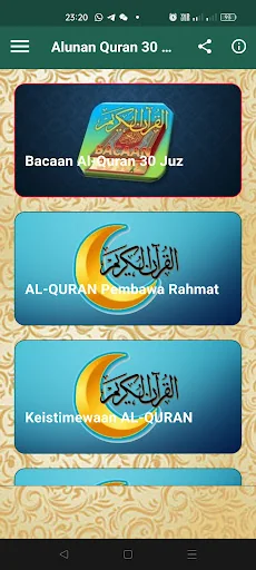 Bacaan AL-QURAN (Full 30 JUZ)