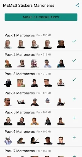 Stickers de Marroneros