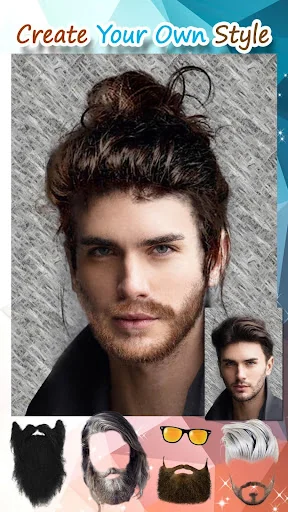 Men Hairstyles - Beard Camera screenshot 4