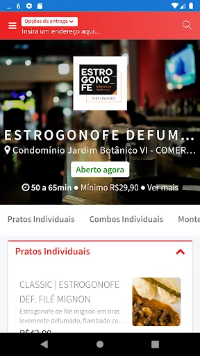 Estrogonofe Defumado