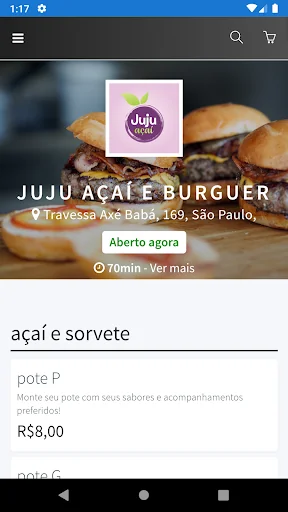 Juju Açaí e Burguer