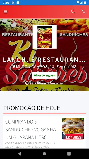 Lanch e Restaurante Kisabores