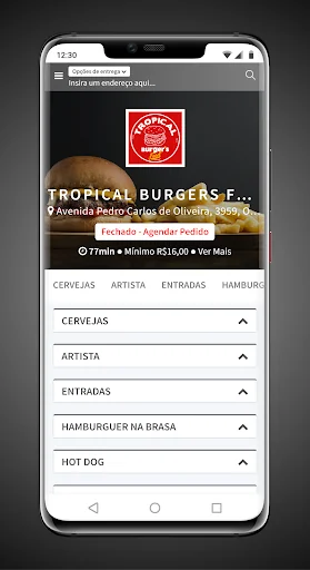 Tropical Burgers Foods - ORX