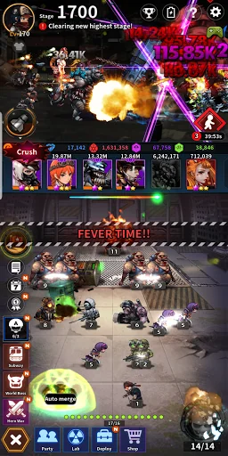 Merge Zombie : idle RPG screenshot 3